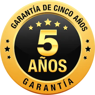 Garantía de 5 años